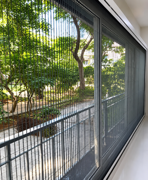 Customized sliding mosquito nets