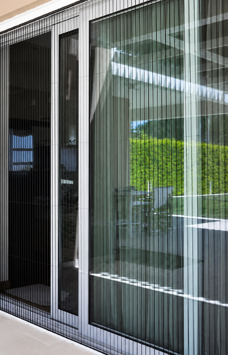 Window mosquito net sliding system